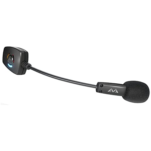 Antlion Audio ModMic kabelloses ansteckbares Mikrofon Uni- und Omni-direktionales Mikrofon mit Stumm-Schalter, kompatibel mit Mac, Windows PC, Playstation 4 und mehr¹
