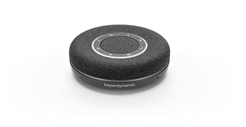beyerdynamic SPACE Freisprechlösung für Homeoffice und Büro, exzellenter Klang für Musik, Geräusch- und Echounterdrückung, Teams und Zoom (zertifiziert), 20h Akkulaufzeit, Bluetooth und USB-C